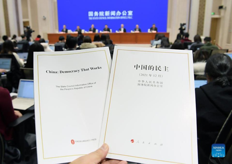 China makes big strides in developing whole-process people’s democracy in past 10 years