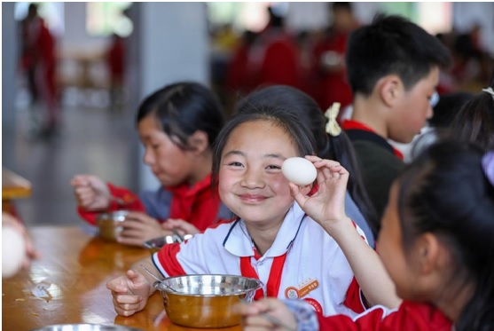 Nutrition improvement program for rural students in compulsory education benefits 350 million Chinese students
