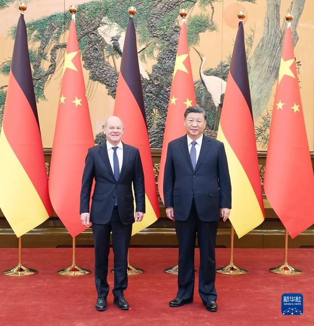 China, Germany should keep to overall direction of bilateral ties from strategic height: Xi