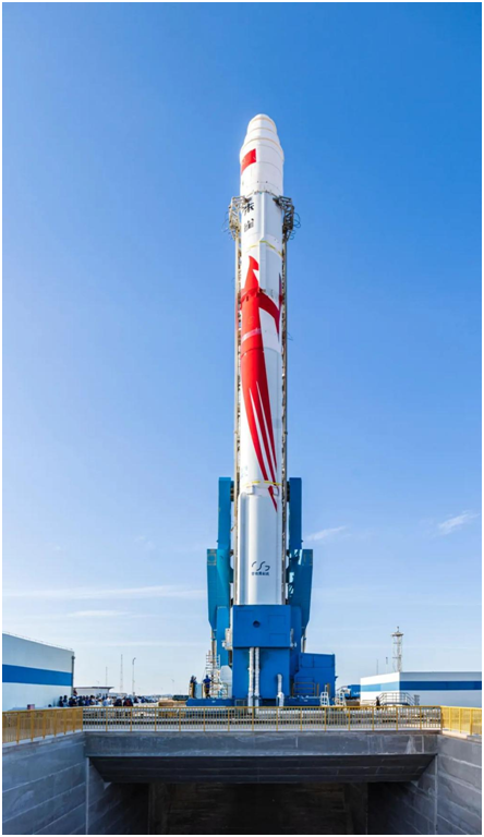 China successfully sends liquid oxygen-methane carrier rocket into planned orbit