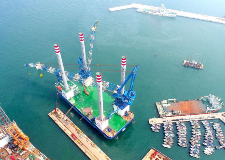 China sees rapid offshore wind power development