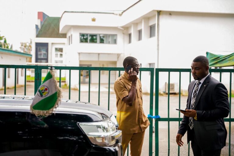 OBASEKI LOCKS OUT DEPUTY, SHAIBU FROM GOVT HOUSE