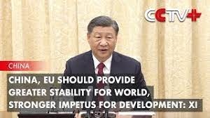 China, EU to provide greater stability for world, stronger impetus for development