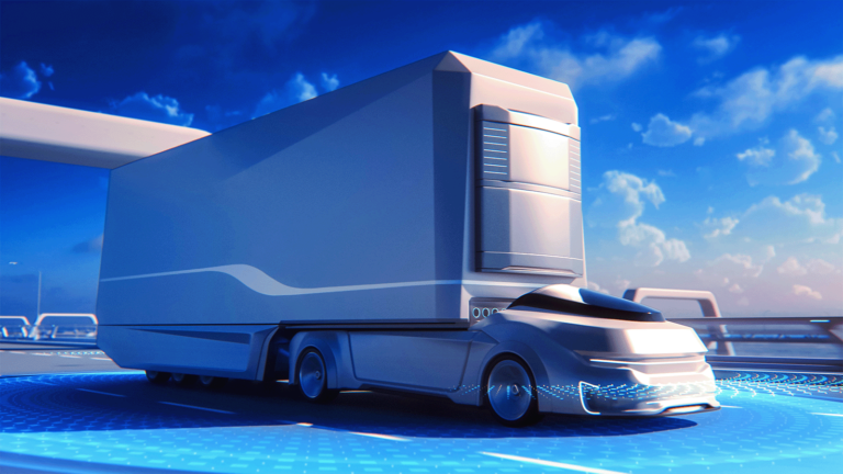 Autonomous driving technology makes freight services more intelligent