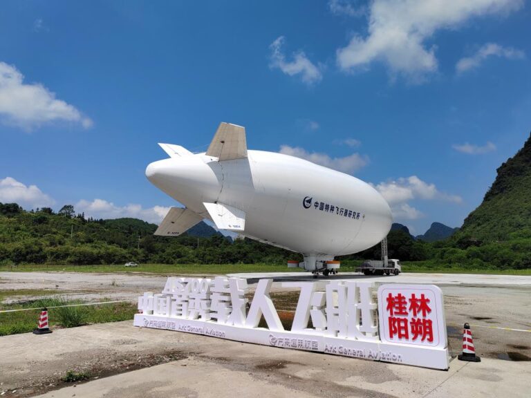China’s homegrown AS700 manned airship to kick off commercial operation