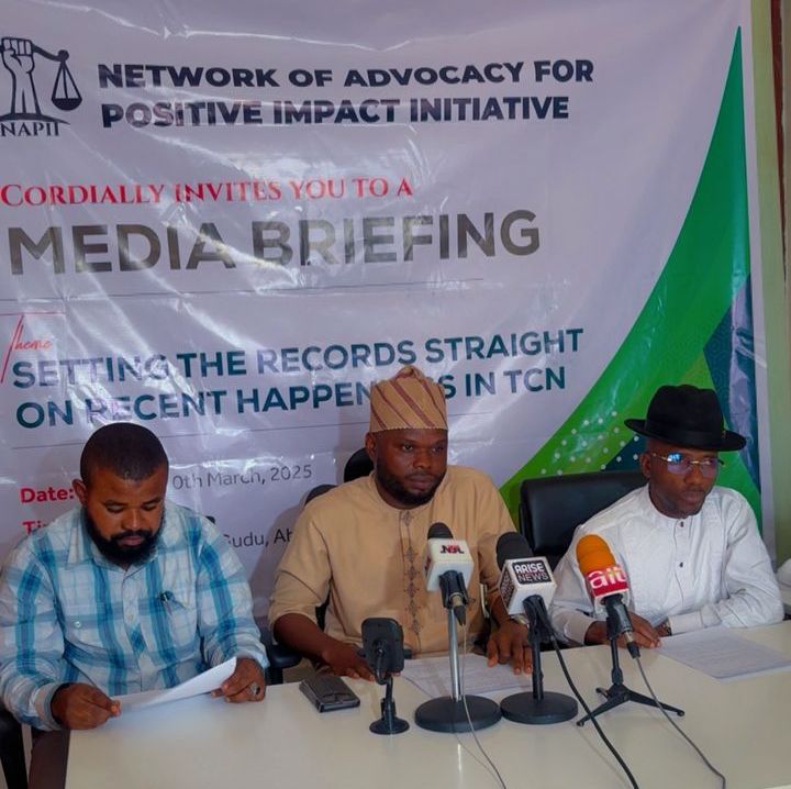 NAPII Defends TCN, Urges Responsible Public Discourse Over Allegations